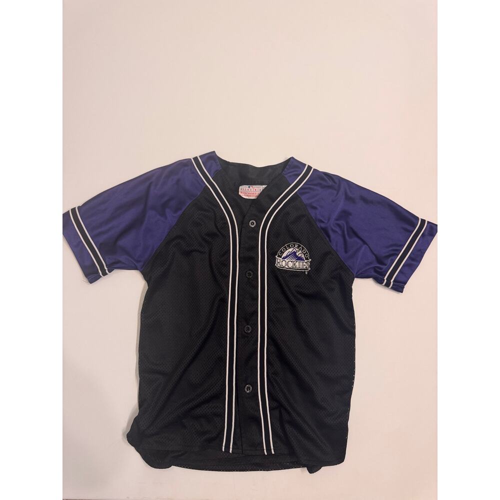 Vintage MLB Genuine Merchandise Youth L (14/16) Colorado Rockies Jersey